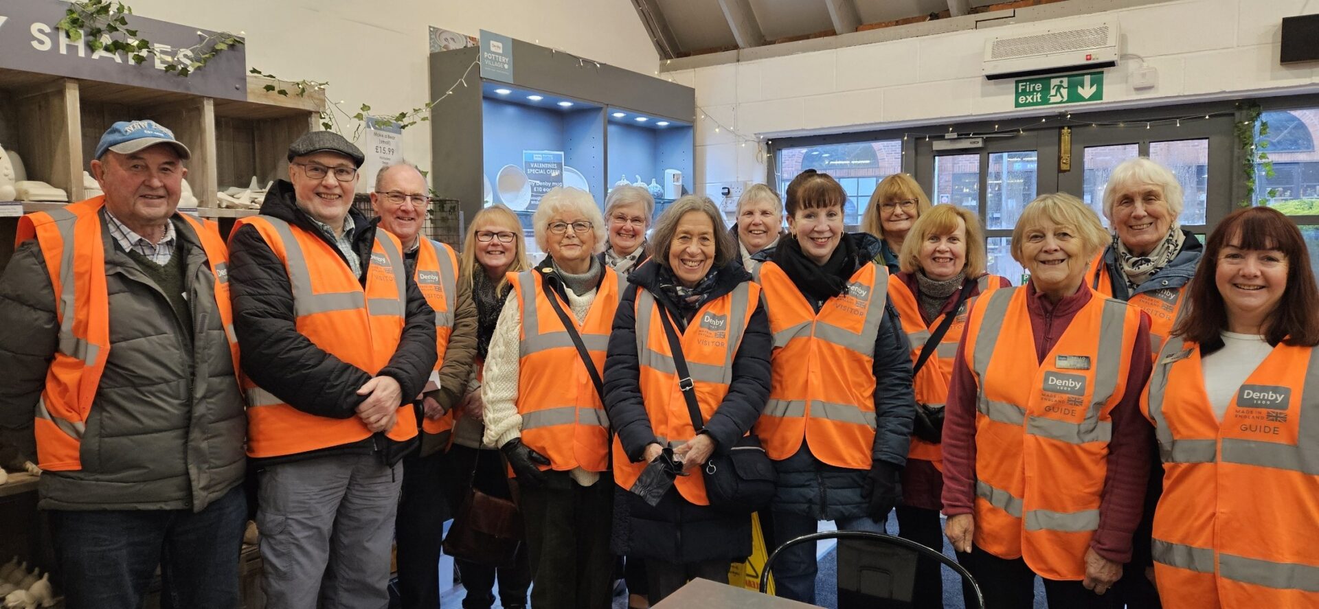 Local History visit Denby Pottery Jan 2025