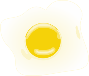 Fried egg - AI generated