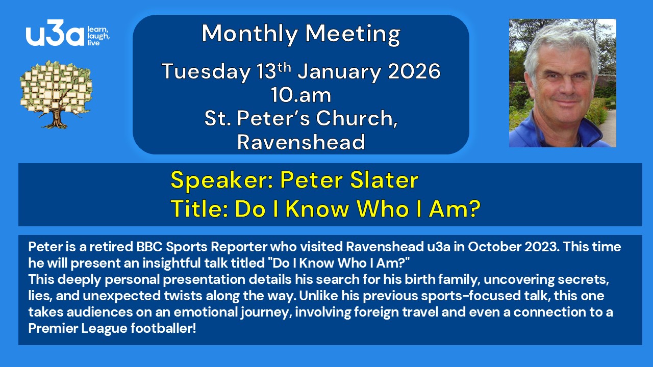 Monthly Meeting January 2026