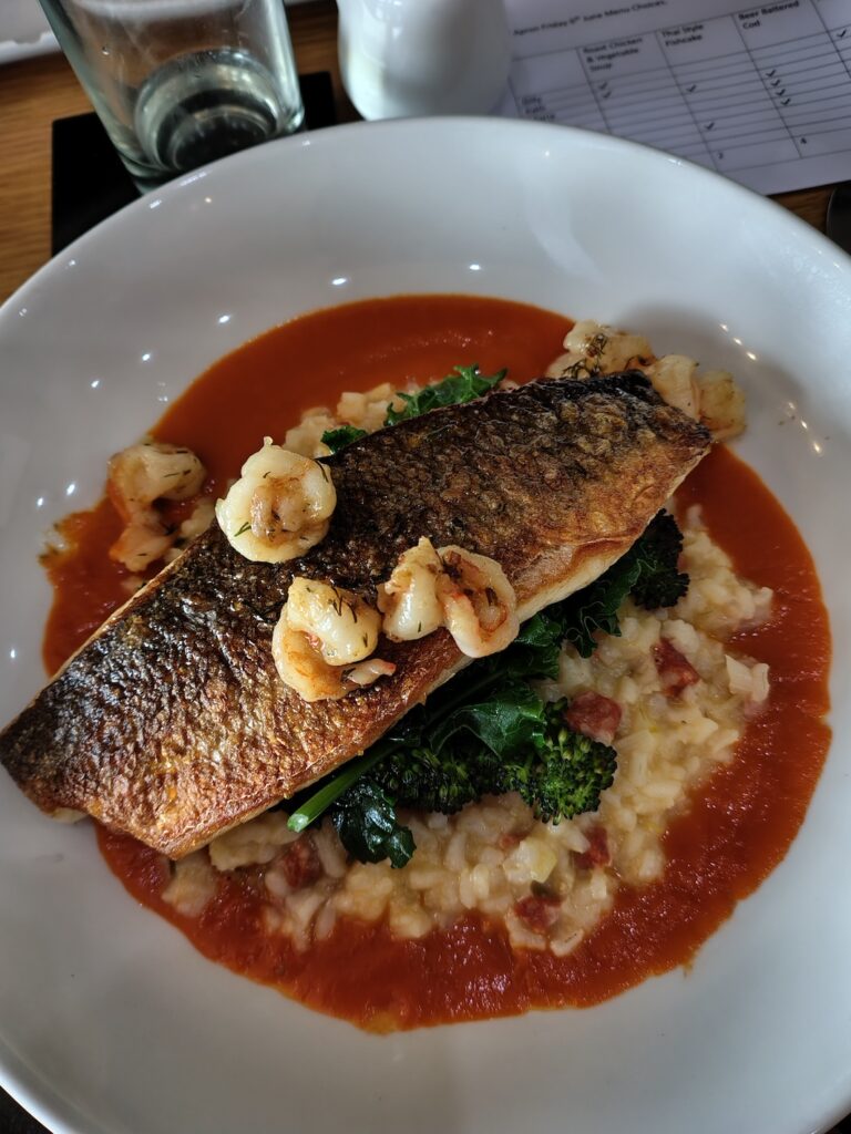 The Apron Cafe - Seabass