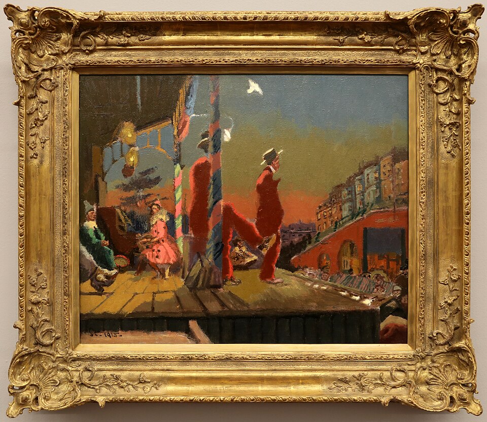 Brighton Pierrots by Walter Sickert, 1915