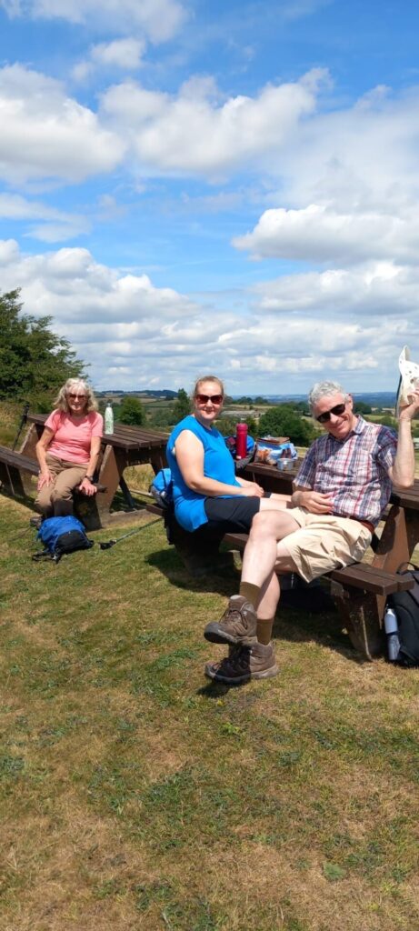 Hikers, Ambergate to Crich, en route