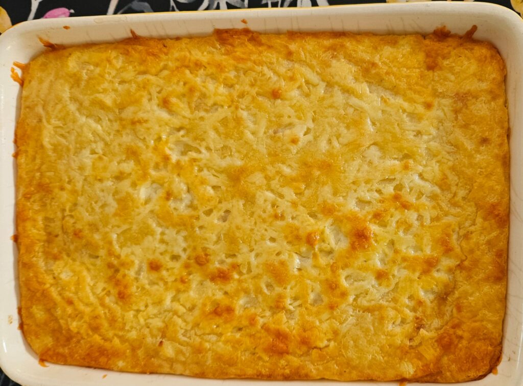 School Dinners - Cheesey Potato