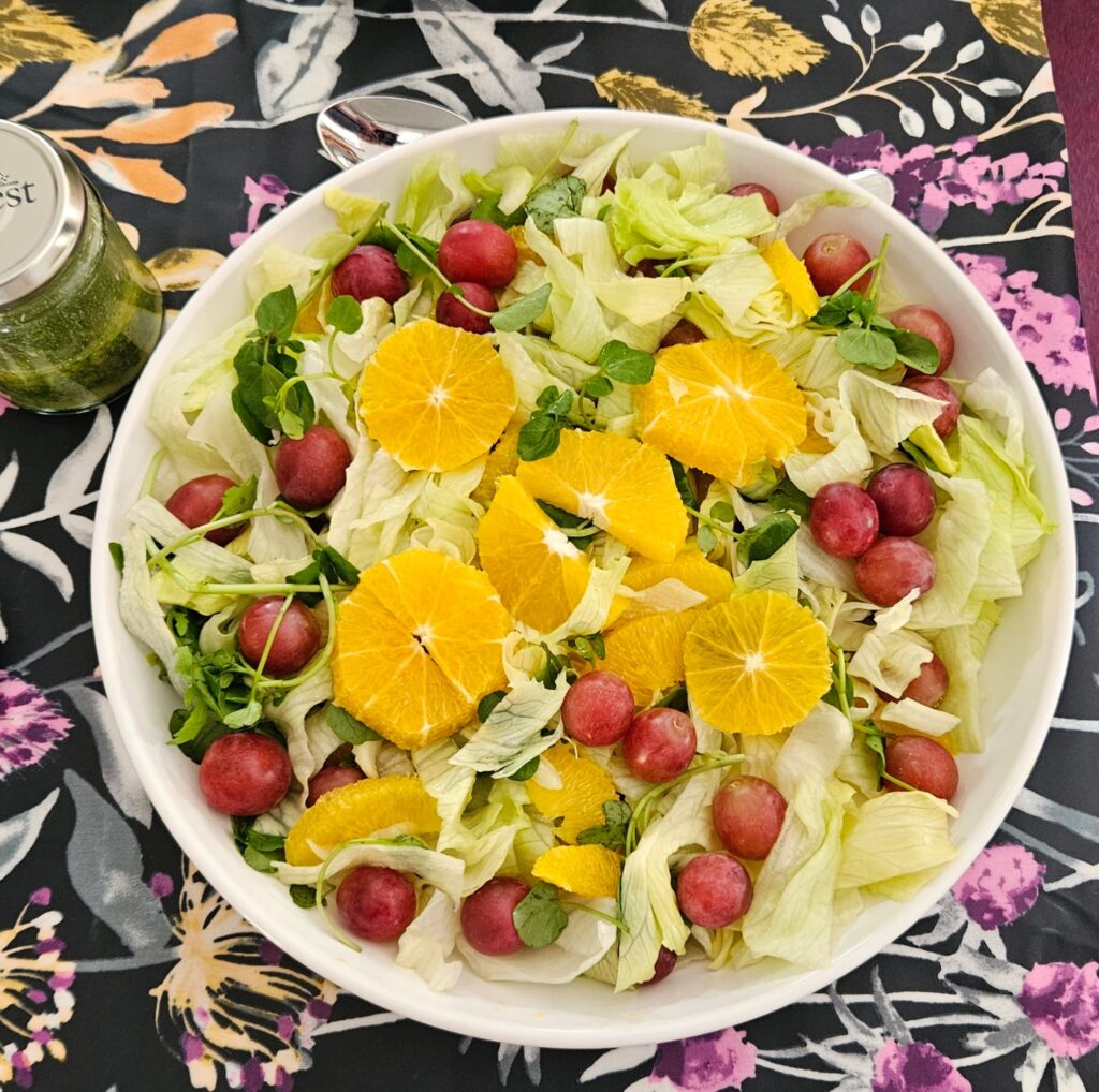 School Dinners - Citrus Salad