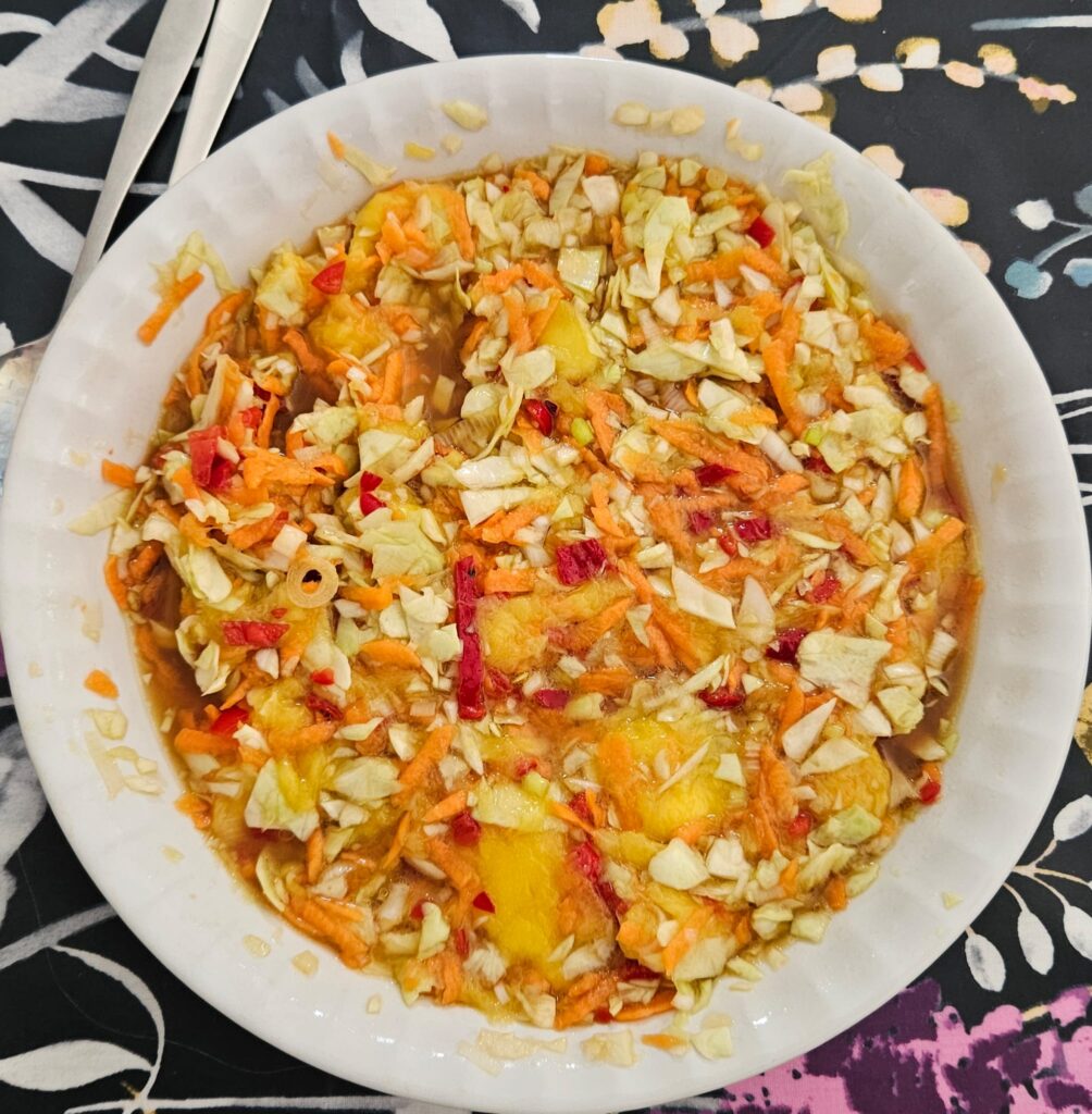 School Dinners - Coleslaw