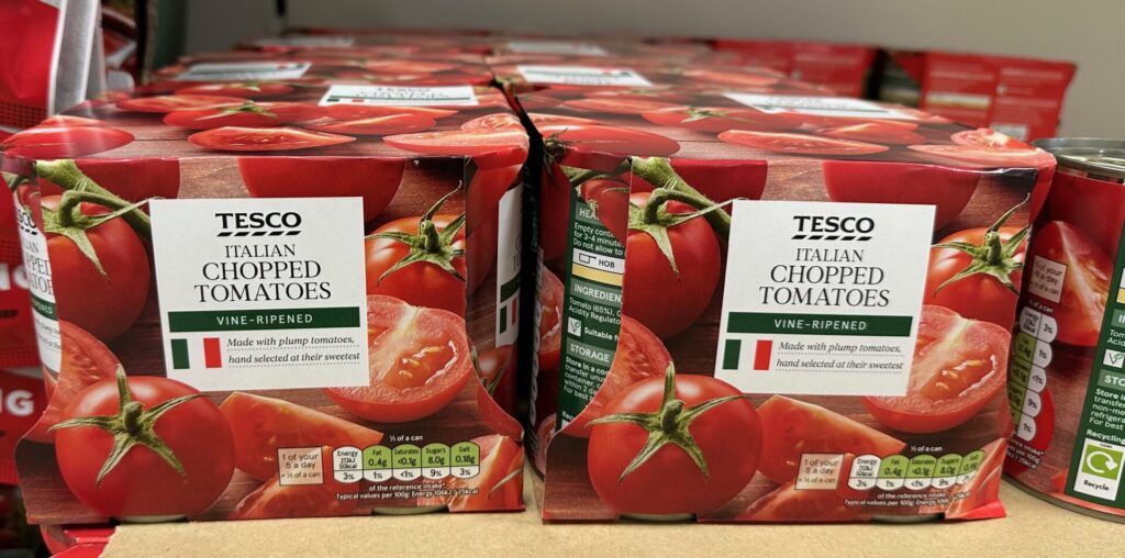 Canned tomatoes