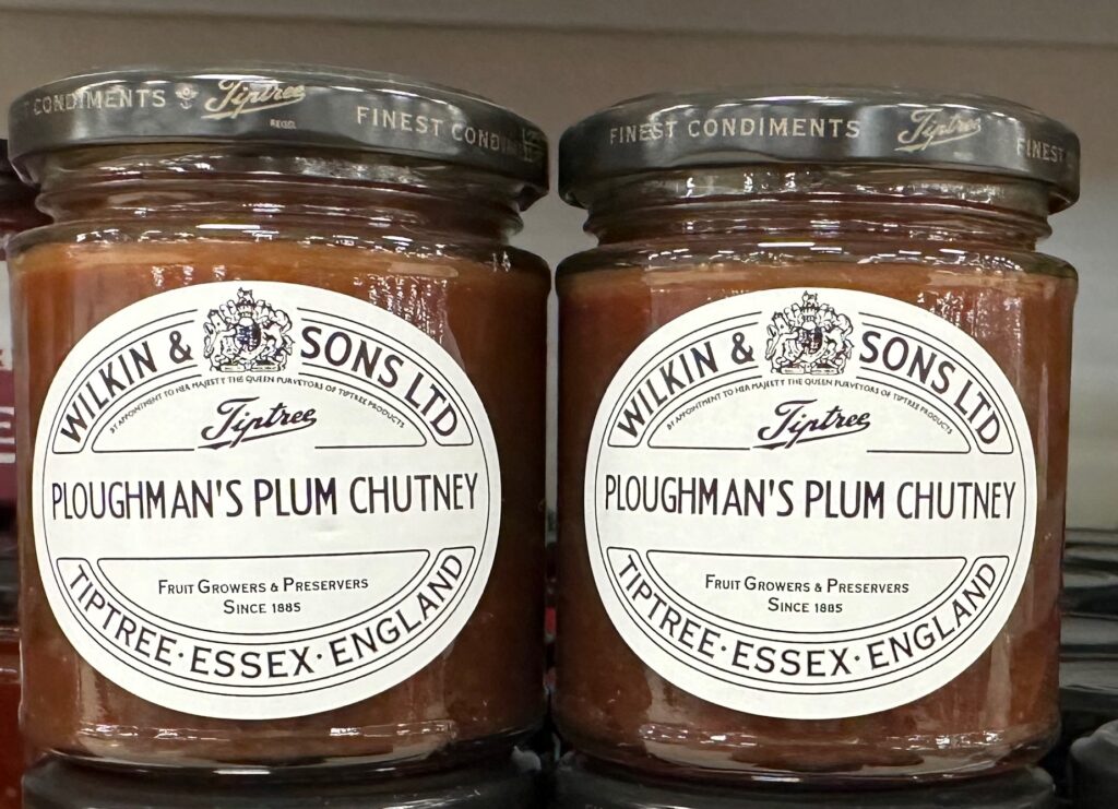 Jars of chutney