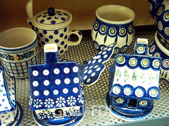 Boleslawiec pottery and stoneware