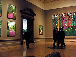 David Hockney Exhibition, Royal Academy of Arts, 2012