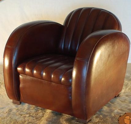 Art Deco club chair, 1930s