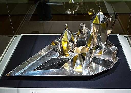 Cubist influences – Cubic coffee service by Erik Magnussen (1927)