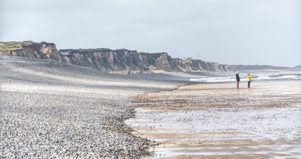 A windy Beach photograph