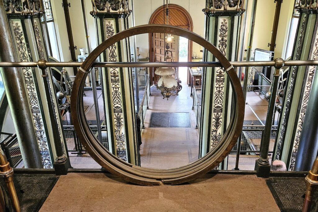 Papplewick Pumping Station - view of the pump room from above