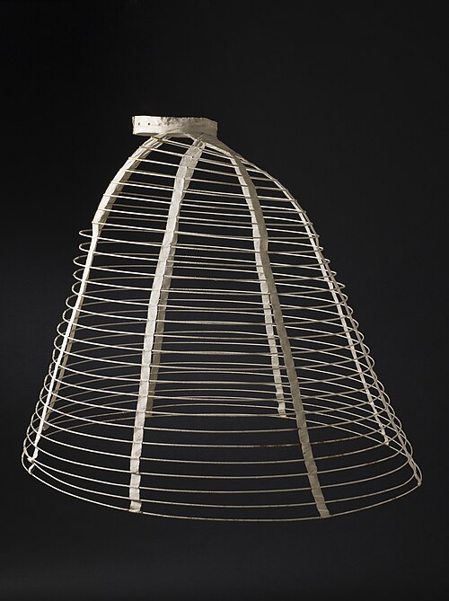 A cage crinoline