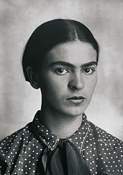 Frida Kahlo aged 26