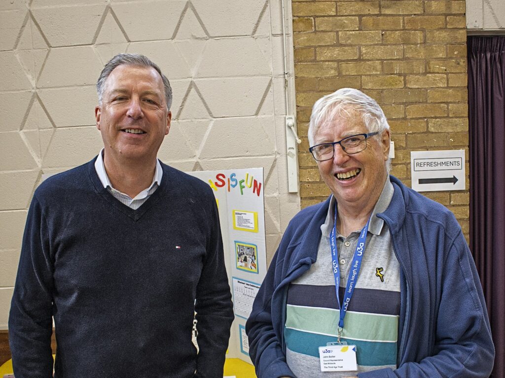 Ravenshead u3a Day, September 2026, John and Stuart