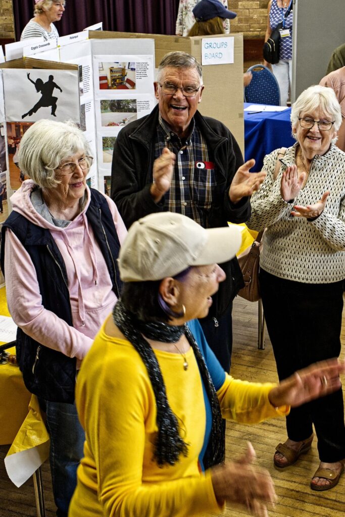 Ravenshead u3a Day, September 2026, flashmob with onlookers