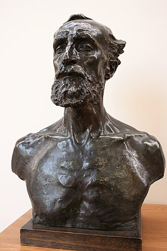 Jules Dale sculpture in bronze, 1883, by Auguste Rodin